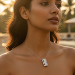 将图像加载到图库查看器中， Silver Ruby Pendant for Women | Gemstone Jewelry Gift
