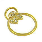 Load image into Gallery viewer, gold plating Clover Diamond Ring | Women's Ring | Gift
