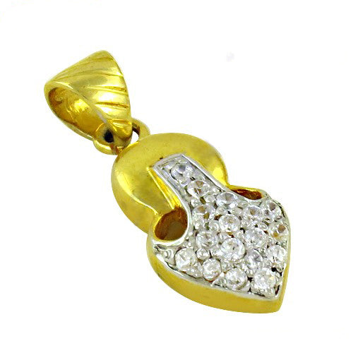 Gold plating diamond pendant for women | fashion jewelry gift