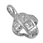 将图像加载到图库查看器中， 925 Silver Cubic Zirconia Pendant for Women | Daily Wear

