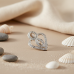 Load image into Gallery viewer, 925 Silver Cubic Zirconia Heart Pendant for Women | Gift Jewelry
