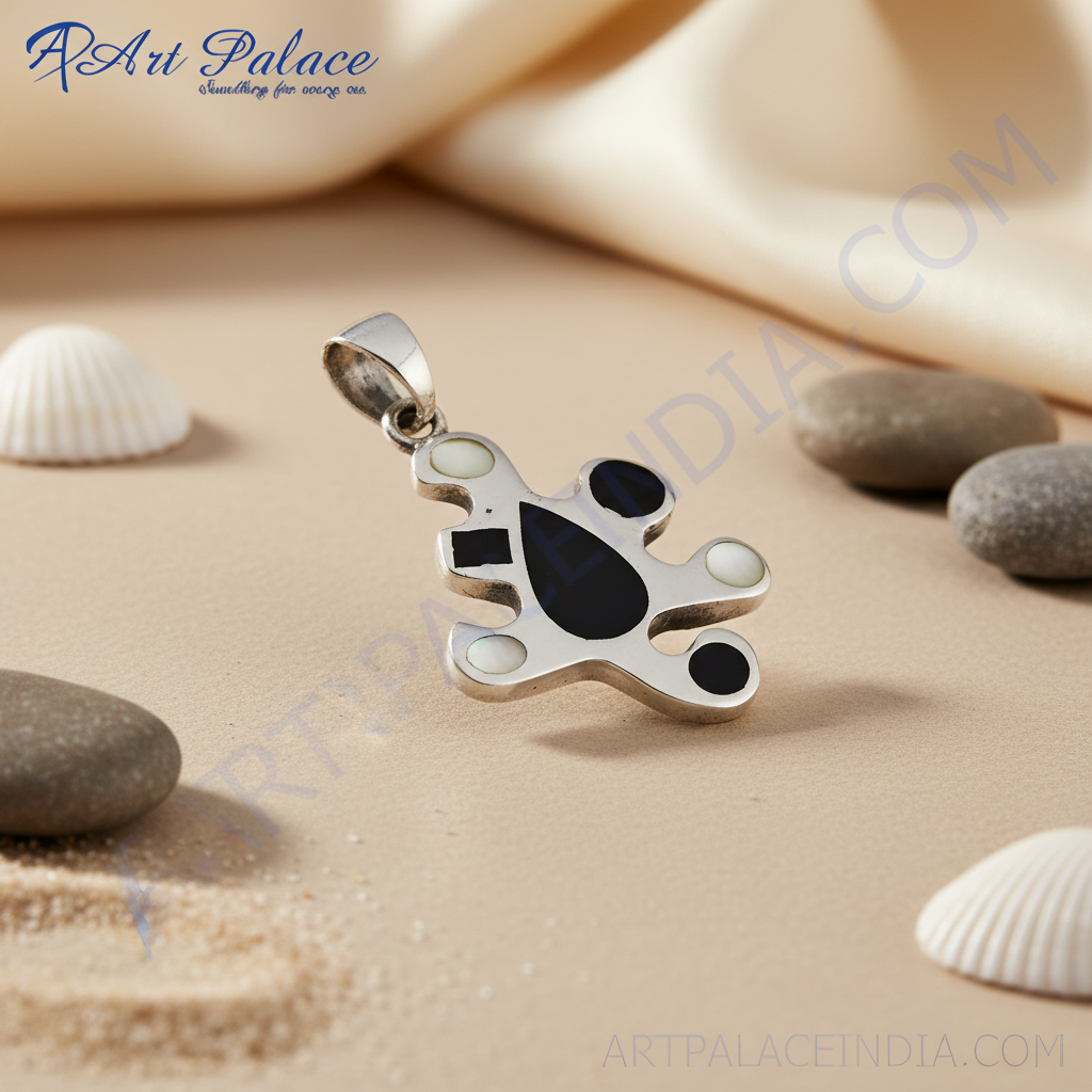 925 Silver Abstract Pendant for Women | Modern Jewelry Gift