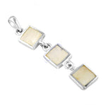 将图像加载到图库查看器中， 925 Silver Mother of Pearl Pendant for Women | Modern Jewelry
