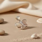 将图像加载到图库查看器中， 925 Silver Butterfly Pendant for Women | Mother of Pearl
