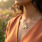 将图像加载到图库查看器中， gold plating Rhinestone Brooch Pin for Women | Statement Jewelry

