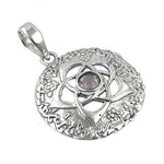 将图像加载到图库查看器中， 925 Silver Celtic Knot Pendant Necklace | Women's Jewelry Gift
