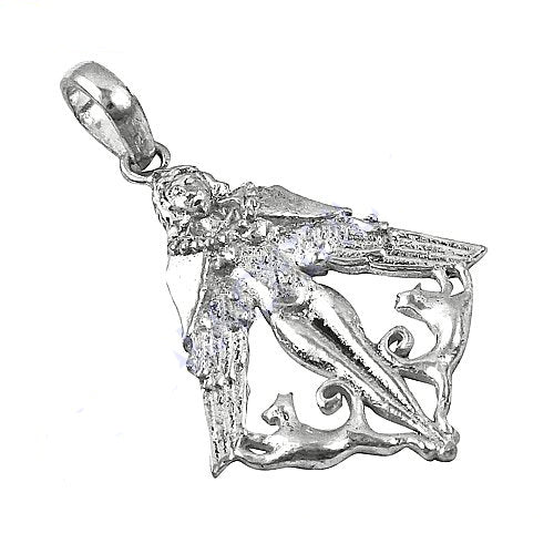 925 silver angel pendant for women | fine jewelry gift