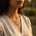 将图像加载到图库查看器中， 925 Silver Tiger Eye Pendant for Women | Daily Wear Gift
