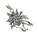 将图像加载到图库查看器中， 925 Silver Abstract Pendant Necklace | Gemstone Jewelry for Women
