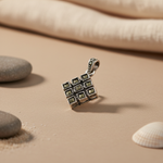 将图像加载到图库查看器中， 925 Silver Marcasite Pendant for Women | Daily Wear Gift
