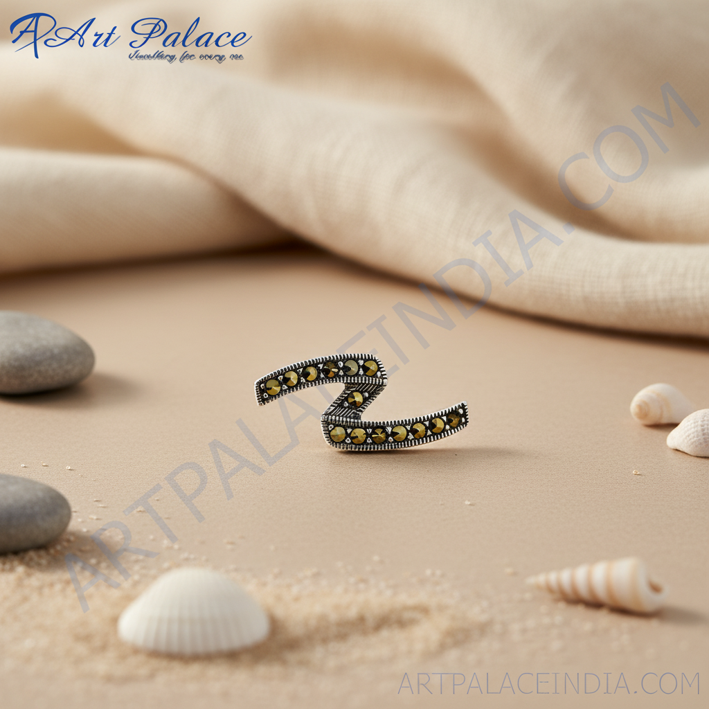 925 Silver Marcasite Pendant for Women | Fashion Jewelry