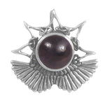 将图像加载到图库查看器中， Silver Pendant with Garnet Gemstone | Women's Jewelry | Gift
