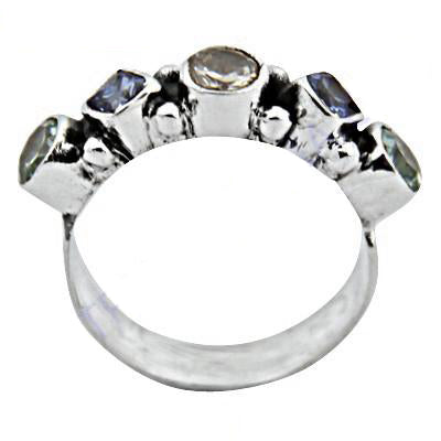 925 silver gemstone ring for women | statement jewelry