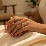 将图像加载到图库查看器中， 925 Silver Garnet Ring for Women | Gemstone Jewelry
