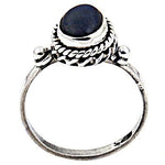 将图像加载到图库查看器中， 925 Sterling Silver Black Stone Ring for Women | Gift Jewelry
