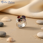 Load image into Gallery viewer, 925 Sterling Silver Gemstone Ring | Women&#39;s Fashion Jewelry
