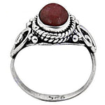 将图像加载到图库查看器中， 925 Sterling Silver Garnet Ring for Women | Gemstone Jewelry
