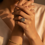 将图像加载到图库查看器中， 925 Silver Moonstone Ring for Women | Gift for Her
