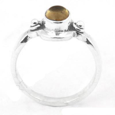 925 Silver Tiger Eye Ring for Women | Gemstone Jewelry