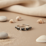 将图像加载到图库查看器中， 925 Silver Black Onyx Ring for Women | Gemstone Jewelry
