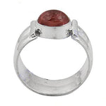Load image into Gallery viewer, 925 Silver Red Gemstone Ring for Women | Daily Wear Jewelry
