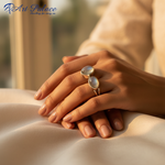 Load image into Gallery viewer, 925 Sterling Silver Double Stone Ring for Women | Gift Jewelry
