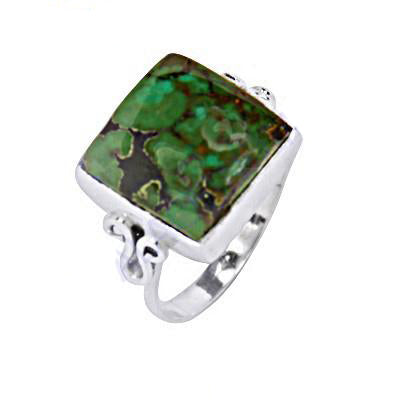 925 silver turquoise ring for women | gemstone jewelry