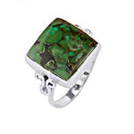 将图像加载到图库查看器中， 925 Silver Turquoise Ring for Women | Gemstone Jewelry
