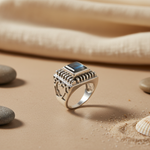 Load image into Gallery viewer, 925 Silver Labradorite Gemstone Ring for Women | Elegant Jewelry
