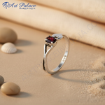 Load image into Gallery viewer, 925 Silver Garnet Ring for Women | Gemstone Jewelry
