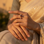 Load image into Gallery viewer, 925 Silver Red Gemstone Ring | For Women | Daily Wear
