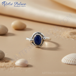 Load image into Gallery viewer, 925 Silver Blue Sapphire Ring for Women | Gemstone Jewelry
