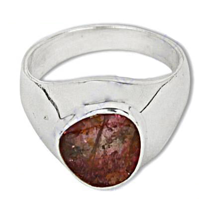 925 Sterling Silver Ruby Ring for Women | Gemstone Jewelry