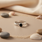 将图像加载到图库查看器中， 925 Silver Onyx Ring for Women | Gemstone Jewelry
