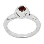 将图像加载到图库查看器中， 925 Silver Garnet Gemstone Ring for Women | Gift Jewelry
