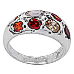 将图像加载到图库查看器中， 925 Silver Gemstone Ring for Women | Statement Ring
