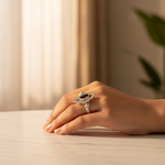 将图像加载到图库查看器中， 925 Silver Garnet Ring for Women | Elegant Gemstone Jewelry
