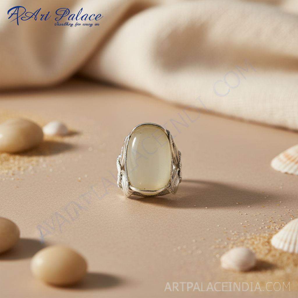 925 Sterling Silver Ring with Gemstone | Women's Fashion Jewelry