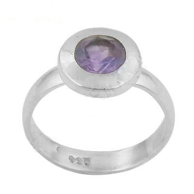 925 Silver Amethyst Ring for Women | Gemstone Jewelry