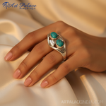 Load image into Gallery viewer, 925 Sterling Silver Turquoise Ring for Women | Gemstone Jewelry
