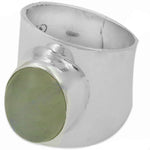 Load image into Gallery viewer, 925 Silver Green Gemstone Ring for Women | Statement Jewelry
