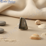 Load image into Gallery viewer, Silver Stone Ring for Women | Unique Statement Jewelry
