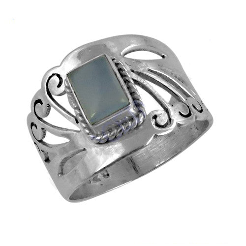 925 silver ring with gemstone for women | sterling silver ring