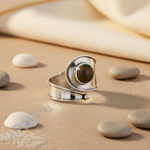 Load image into Gallery viewer, 925 Sterling Silver Unakite Stone Ring for Women | Gift
