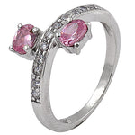 将图像加载到图库查看器中， 925 Silver Pink Gemstone Ring for Women | Fine Jewelry
