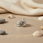 Load image into Gallery viewer, 925 Sterling Silver Pearl Ring for Women | Elegant Jewelry Gift
