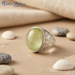 Load image into Gallery viewer, 925 Sterling Silver Green Gemstone Ring for Women | Daily Wear
