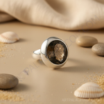 Load image into Gallery viewer, 925 Sterling Silver Smoky Quartz Ring | Women&#39;s Cocktail Ring
