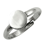 Load image into Gallery viewer, 925 Silver Adjustable Round Ring for Women | Minimalist Jewelry
