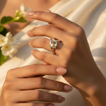 将图像加载到图库查看器中， 925 Silver Citrine Ring for Women | Gemstone Jewelry
